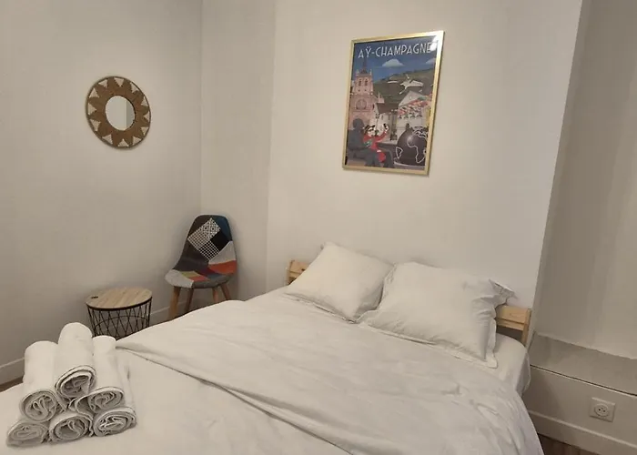 Magnifique Duplex Avec Terrasse, Proche De Av Champagne Apartment *